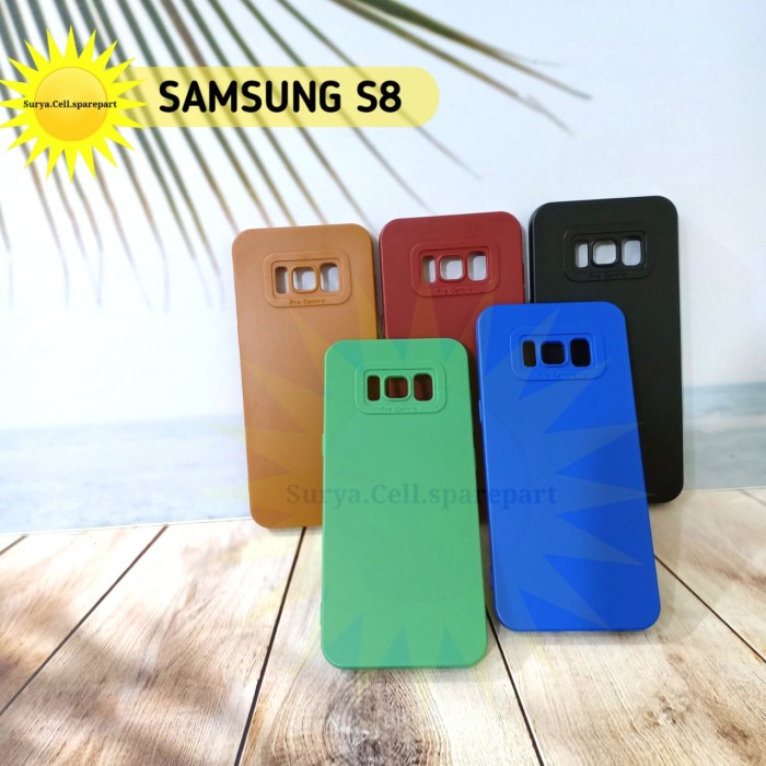 Case Slim Matte Pro Camera Samsung S8 - SC