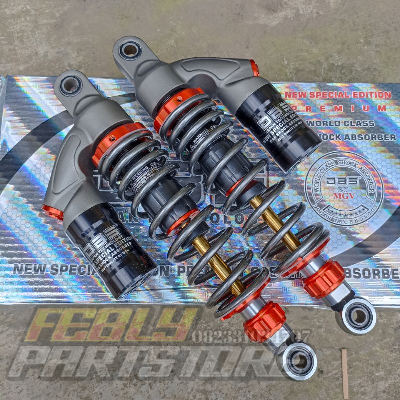 Jual SHOCK SKOK SHOK BELAKANG DBS MODEL RCB V SERIES GREY TITANIUM AS ...