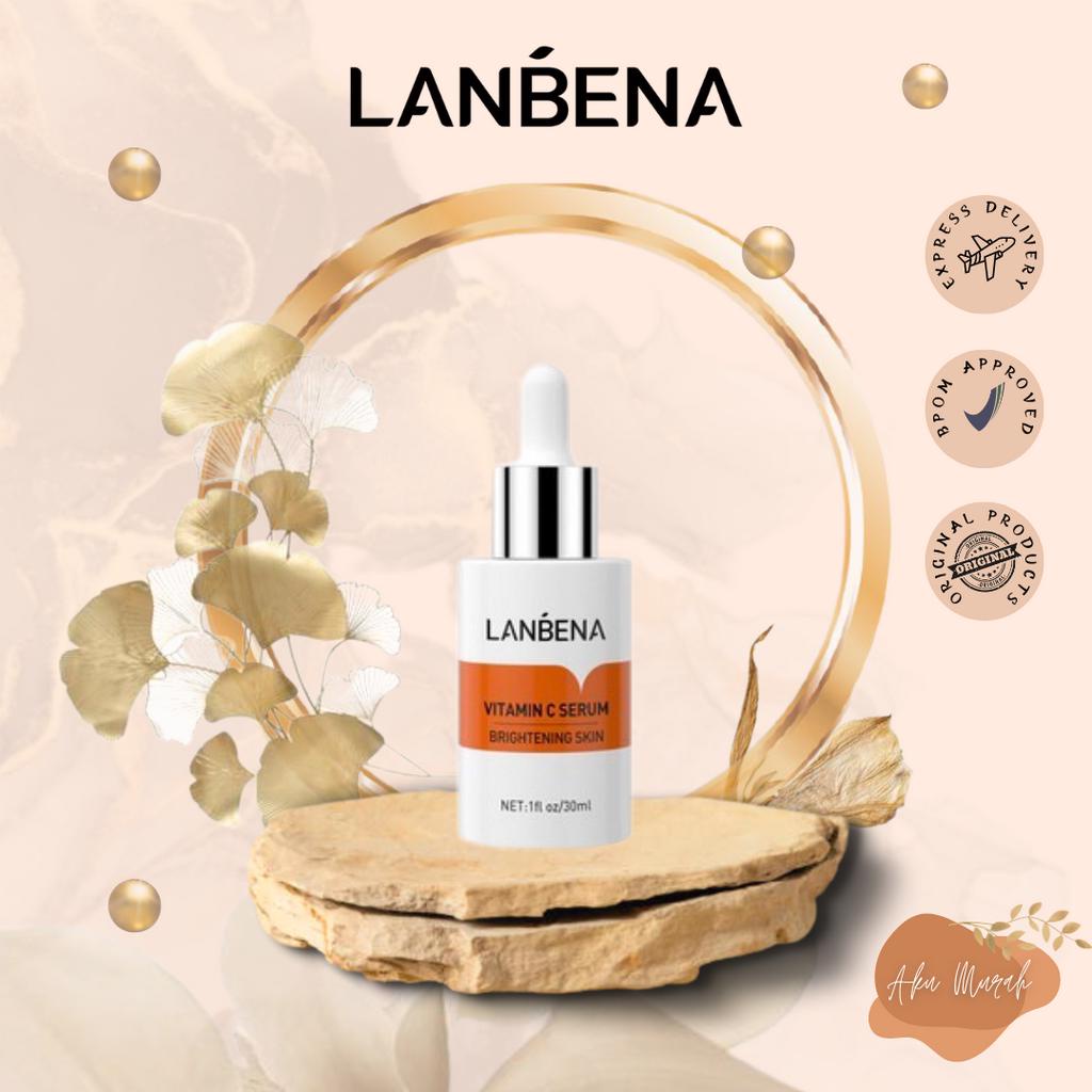 ✨ AKU MURAH ✨ LANBENA Whitening Vitamin C Serum / Mencerahkan Wajah  Anti-kerut Perawatan kulit