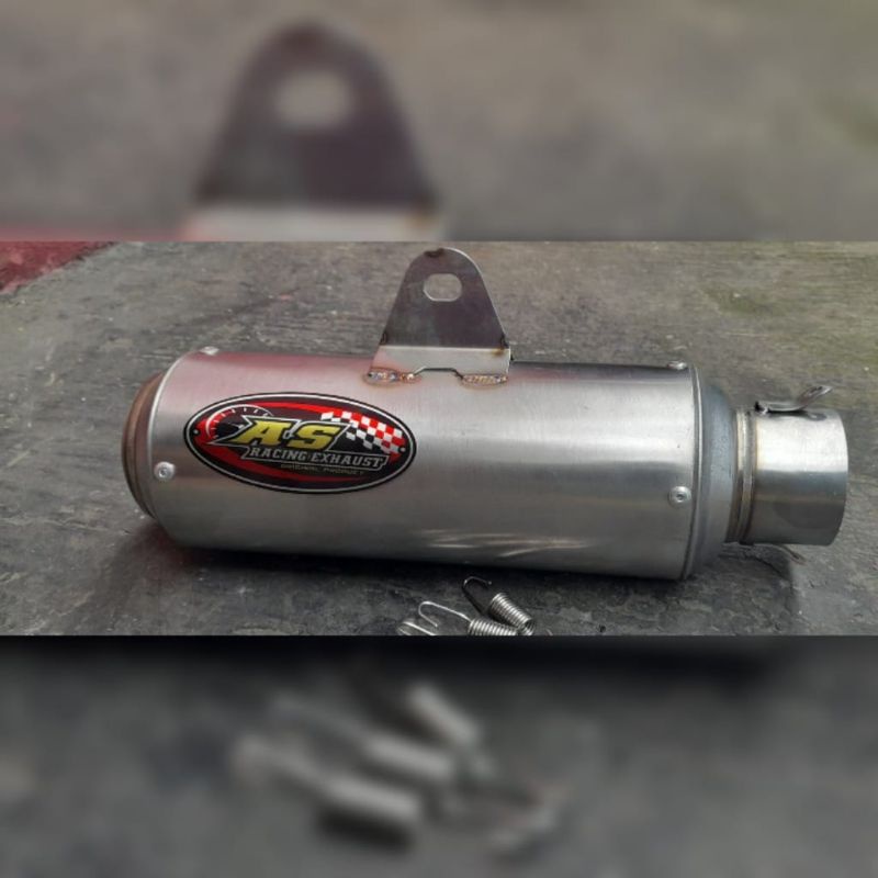 Silencer Knalpot Original Slincer knalpot AS RACING Original