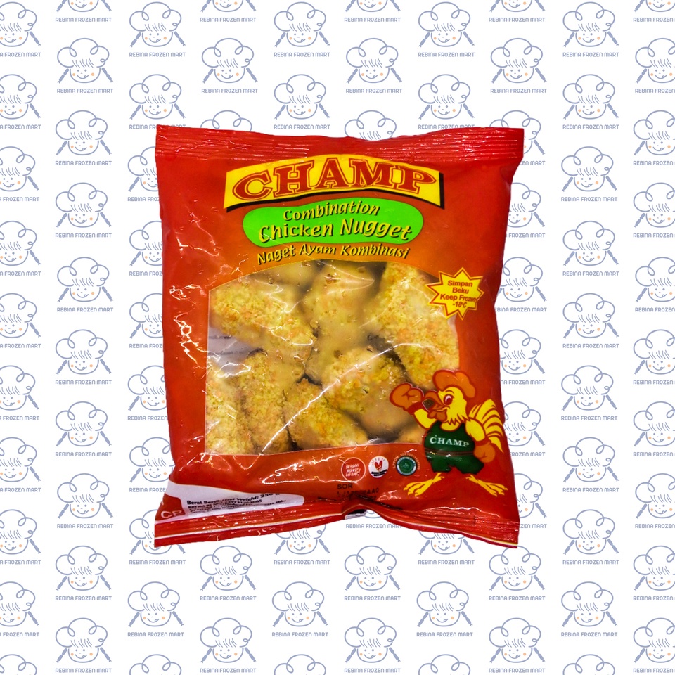 

Champ Combination Chicken Nugget 250 gr