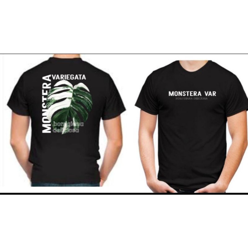kaos monstera var | kaos monstera | kaos pecinta tanaman hias