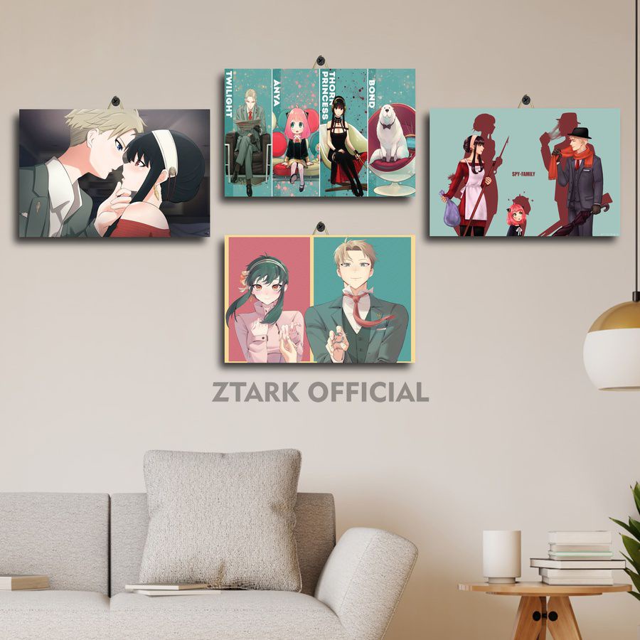 Jual 21-41 HIASAN KAMAR CUSTOM ANIME SPY X FAMILY KARAKTER 20X30 CWLM3