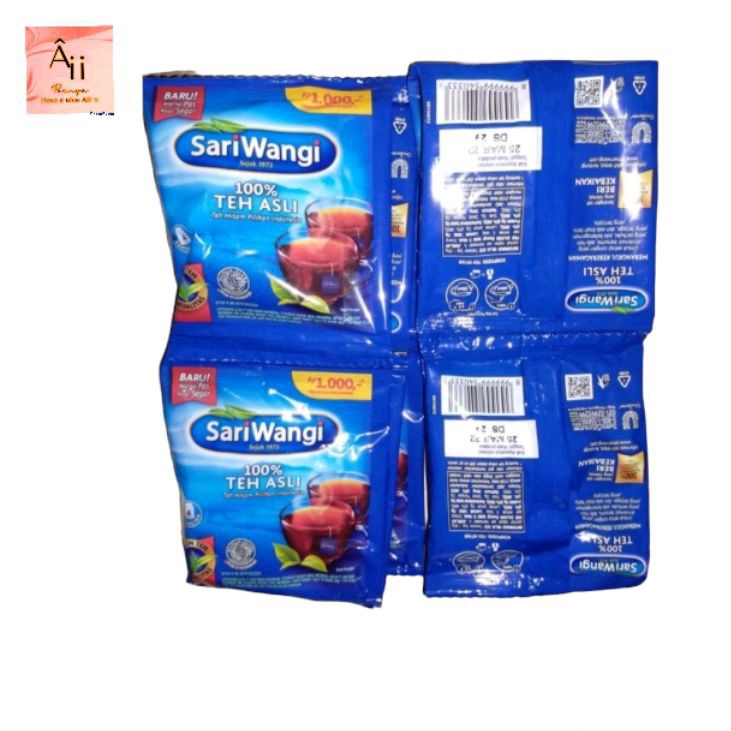 

1renteng Sariwangi 1000 isi 6sachet teh celup Sariwangi