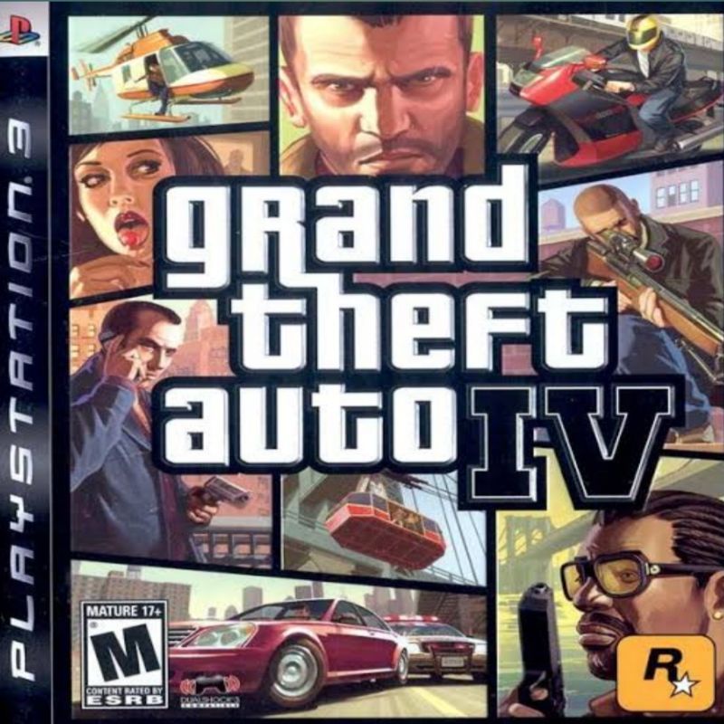 Blu-ray disc game ps3 CFW/HEN GTA 4