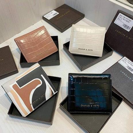 "NFK.19Au22ᴳ" DOMPET CK  MINI SMALL WALLET 100% AUTHENTIC CK6-10701003