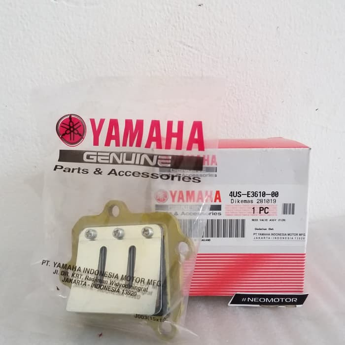 Rumah Membran Reed Valve Assy - F1 F1Z F1ZR Asli Yamaha 4US-E3610-00