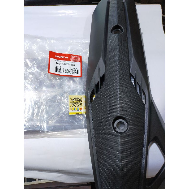 cover knalpot/ tutup knalpot vario 125 no LED ori 18318kzr600