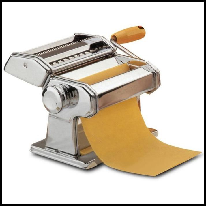 

Mesin Gilingan Mie Pangsit Kue Pastel Pisang Molen Pasta Chesee Stick