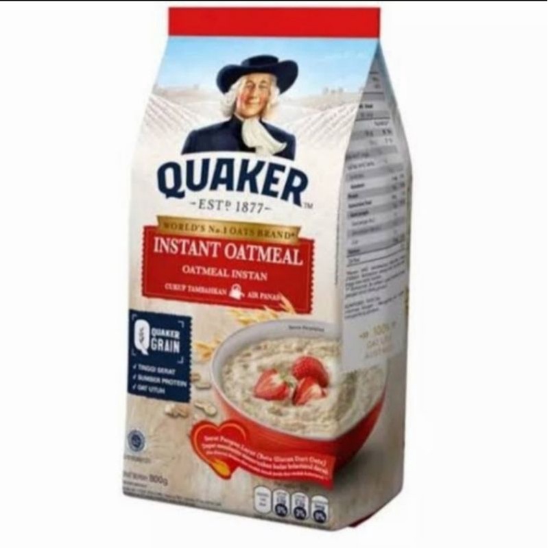 

Quaker instant oatmeal 800gr