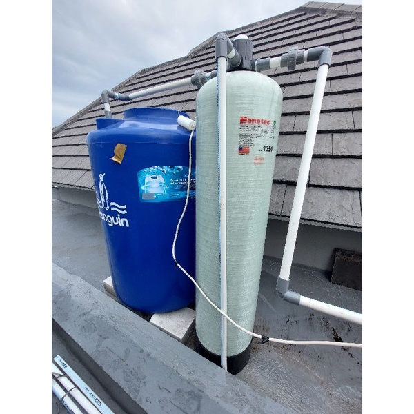 Jual FILTER AIR FRP 1354 NANOTEC,PEMASANGAN SINGLE FILTER AIR NANOTEC