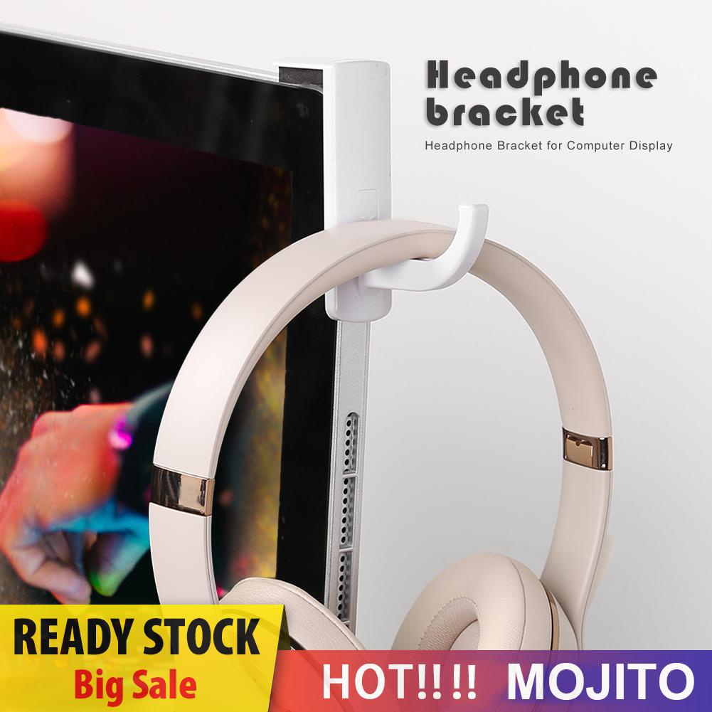 MOJITO Universal Headphone Holder Hanger Wall Hook PC Monitor Headset Stand Rack