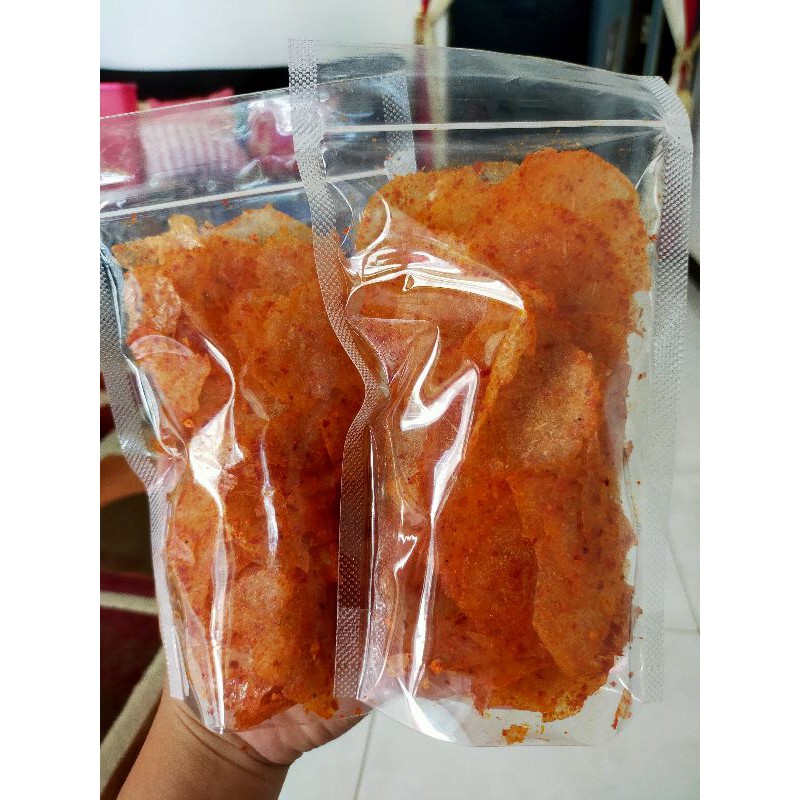 

keripik kaca pedas