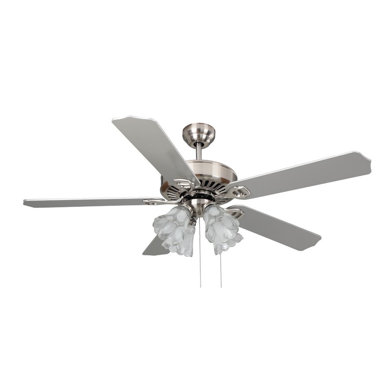 MT.EDMA 52in VISTA Ceiling Fan Dekoratif (Champagne/Rosewood) + Lampu Hias