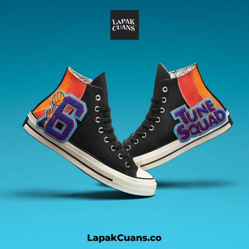CONVERSE CHUCK 70s X SPACE JAM BLACK MANTRA ORIGINAL RESMI