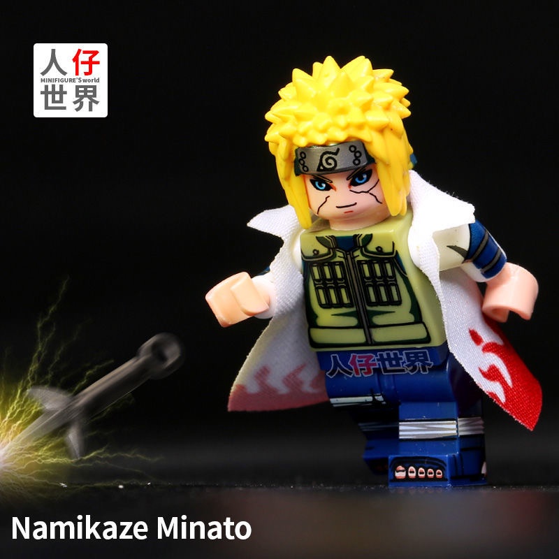 Action Figure Naruto 4th Hokage Namikaze Minato Kakashi Lee Rock Ninja Uchiha Madara Sasuke Mini