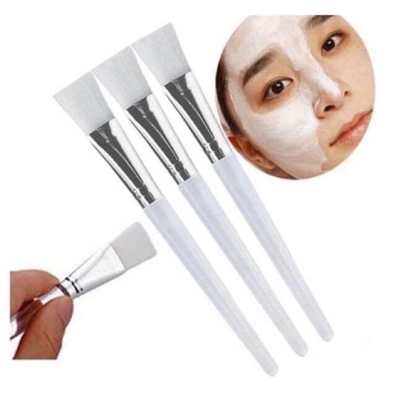 [COD] Kuas Masker Varian Warna Putih White Color Varian