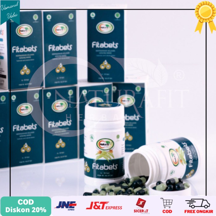 

◾COD◾ FITABETS NATURAFIT 50 KPSL HERBAL DIABETES