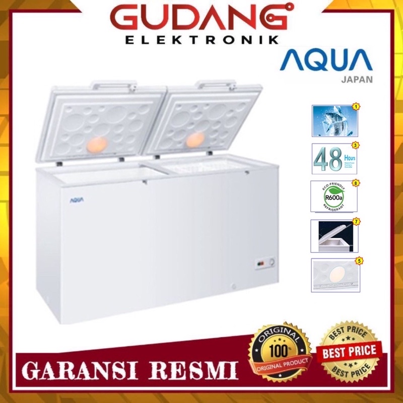 CHEST FREEZER AQUA AQF 550 EC FREEZER BOX AQUA AQF-550EC