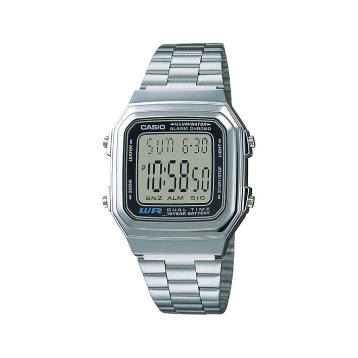Casio Original Futurist Type A178WA-1A / A-178WA-1A / Jam Tangan Digital / Jam Tangan Wanita