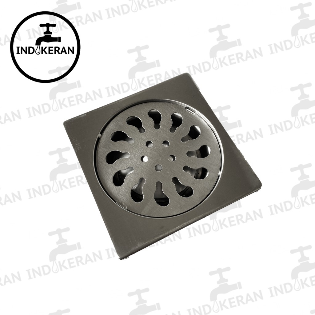 INDOKERAN - Saringan Filter Got Kamar Mandi Stainless Steel - 4 Inch - High Quality