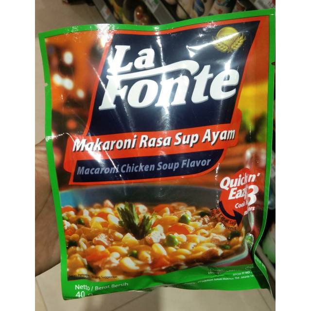 

LAFONTE MAKARONI 40g