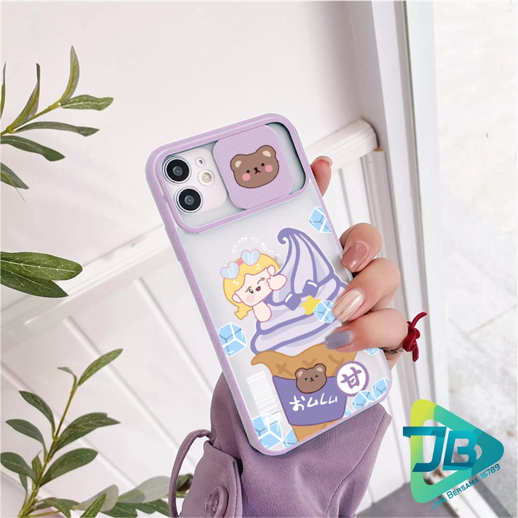 SOFTCASE SLIDE KAMERA MOLLY OPPO VIVO SAMSUNG XIAOMI REALME IPHONE ALL TYPE JB5636