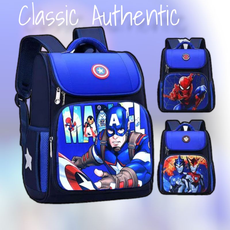 Tas Ransel Anak Laki laki TK SD Paud Spiderman