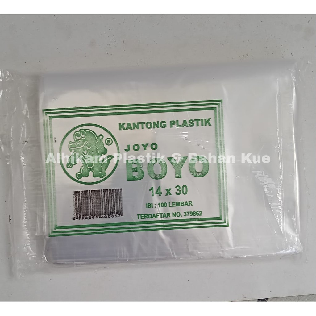 Jual Kantong Plastik Joyo Boyo Pp Hijau 14x30 Shopee Indonesia 1068