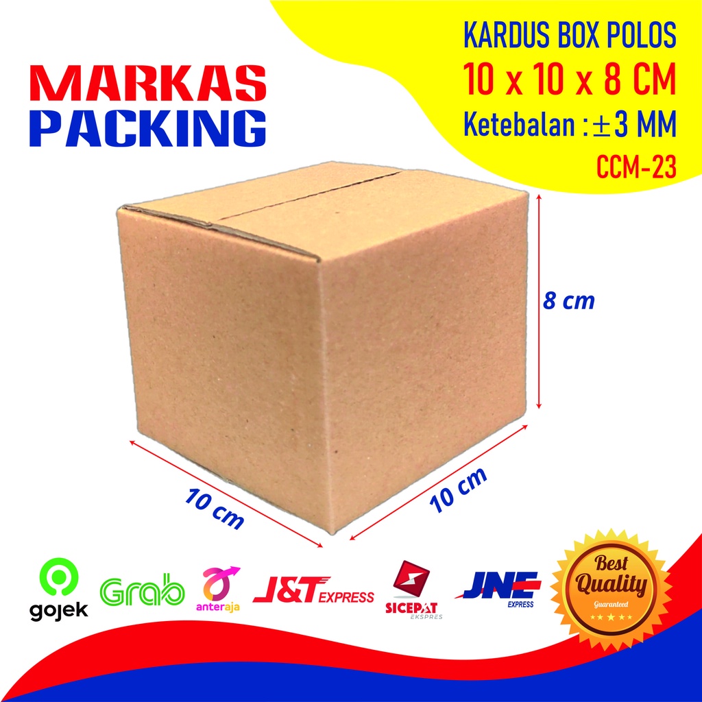 

Kardus Karton Box 10x10x8 Dus Packing Polos