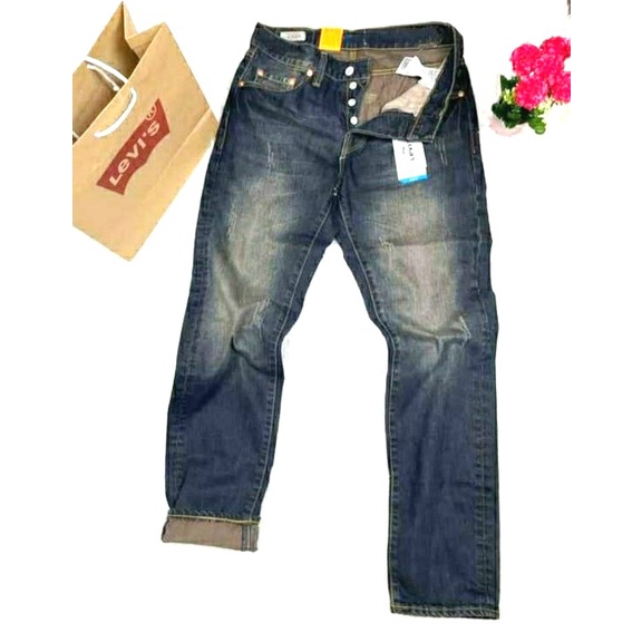 TERLARIS Celana Jeans Levis 501 Original /Celana Jeans Pria Levis 501 Japan 28-34 COD