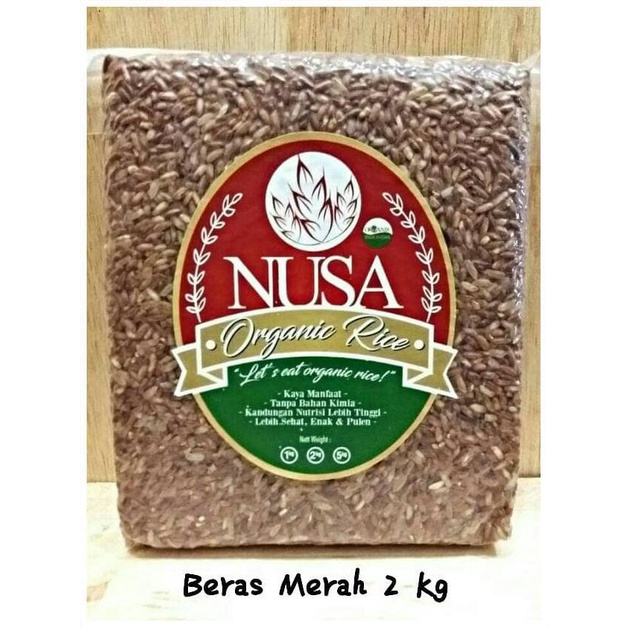 

Diskon Beras Merah Organik Kualitas Ekspor (bersertifikat) 2KG - PECAH KULIT Promo Awal tahun