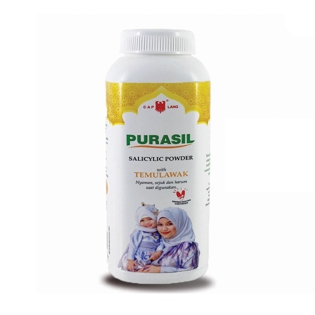 Cap Lang Purasil Salicylic Powder With Temulawak