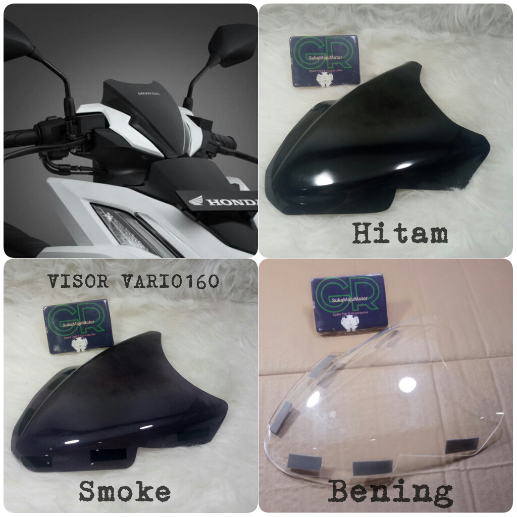Visor Vario160 Winshield Vario 160 Abs New Sampai 2020 Winsil Vario 160 Abs