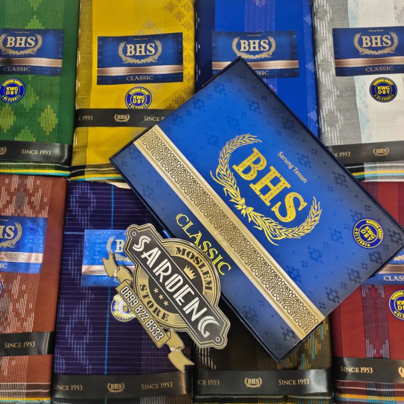 Sarung Tenun BHS Classic Gold KWG DBY KWG MTR KWG LMP KWG BRL