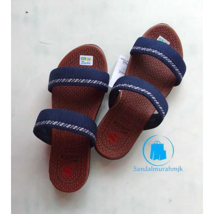 sandal saila rajut / sandal turki / sandal rajut / sandal kekinian