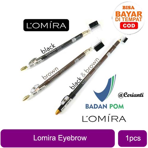 Lomira Eyebrow Pencil Fashion Brow Cream Pencil Pensil Alis