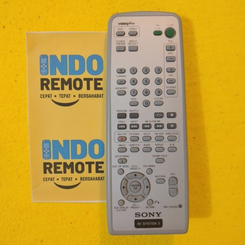 REMOTE AV SYSTEM RM-U500G ORIGINAL