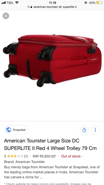 american tourister superlite