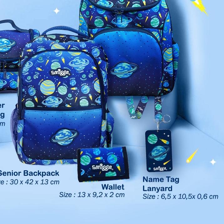 SMIGGLE ATTACH GALAXY GRADASI 2022 ransel anak senior/access