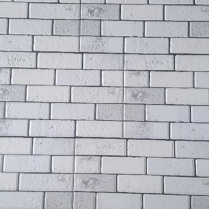 keramik dinding 25x40 motif batu bata agak timbul Terbaru