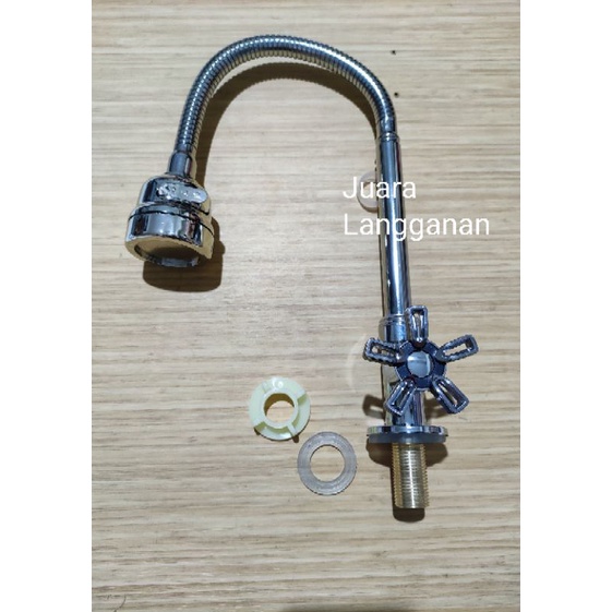 Kran cuci piring Fleksibel. kran dapur. Kran zink. Kran angsa Fleksibel