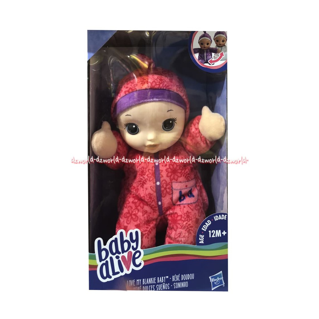 dzw3216 Baby Alive Love My Blankie Baby Mainan Boneka Baby Doll Babyalive