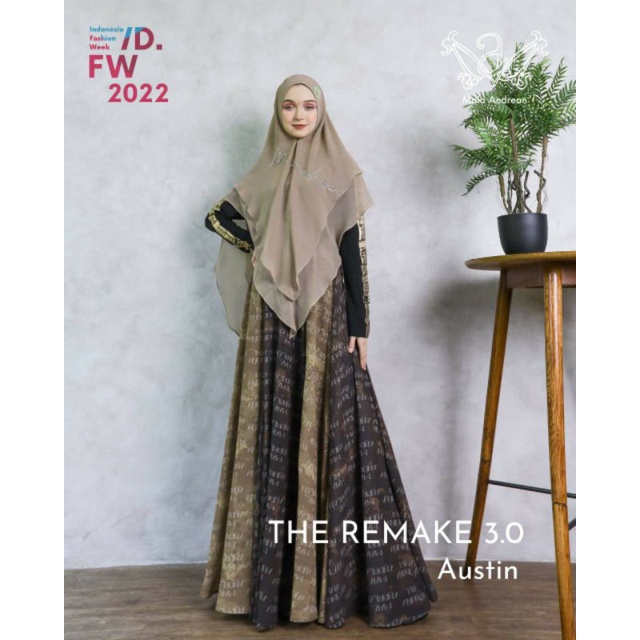 [MAIA ANDREAN] GAMIS SYARI / DRESS SET PRINTING TERBARU " THE REMAKE 3.0 SERIES " By Maia Andrean