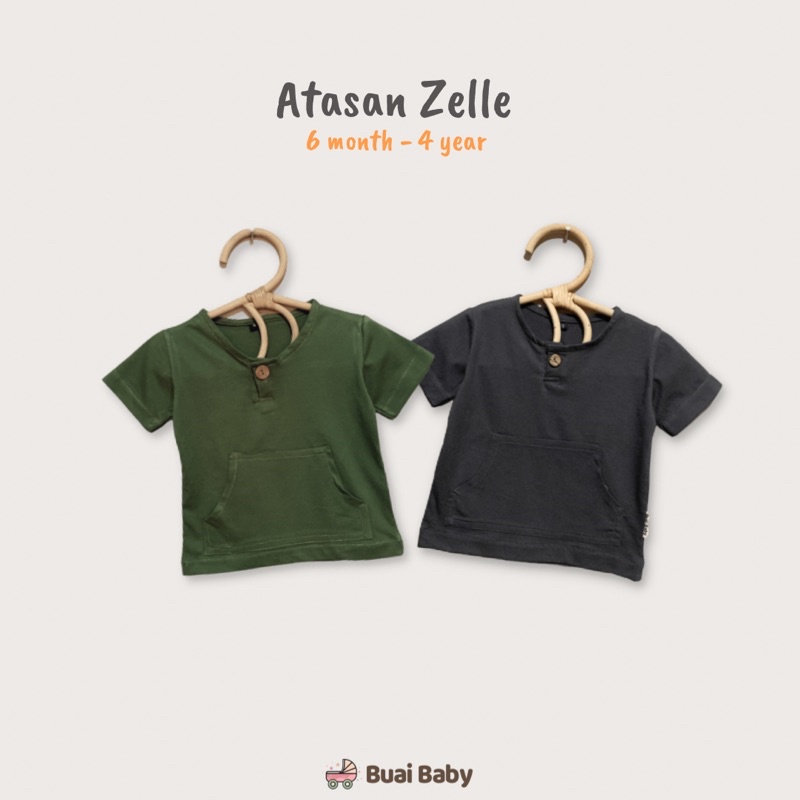 Buai - Koko Zelle untuk anak laki-laki bahan adem dan nyaman