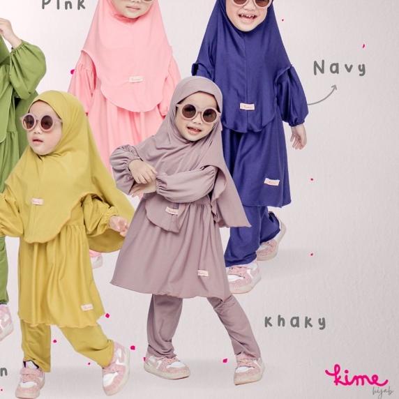 ➪ KIMEHIJAB Gamis Anak murah Oneset Lubna ♙
