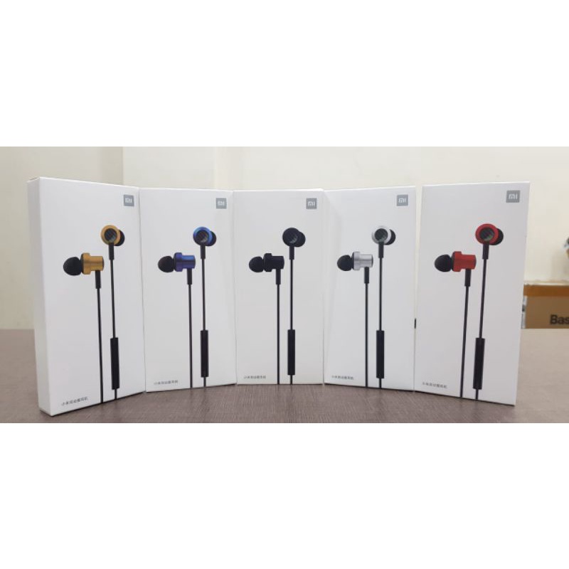 Headset Xiaomi Original Mi Dual Driver Earphones