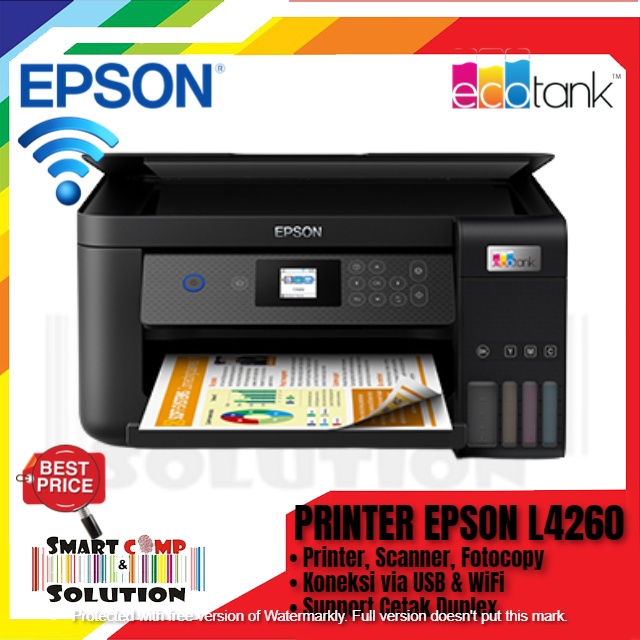 Printer Epson L4260 Print Scan copy A4 Duplex WiFi - Infus Tanki Warna