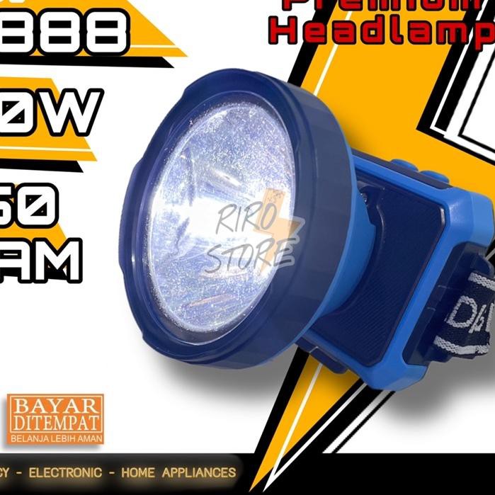 ♙ Senter Kepala LUBY 20 watt / Headlamp LUBY L2888 / 2888L / 2888K ℮