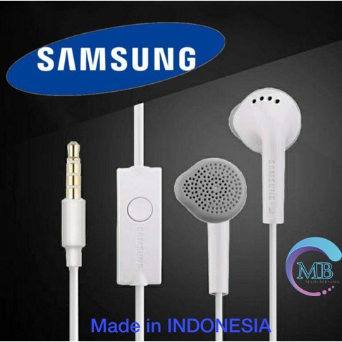 Headset Headsfree henset Hf Samsung J1ace , J2prime , J3 , J5 ,A10s  s5830 original INDONESIA MB1905